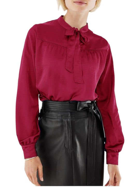 Mexx Women's Blouse Wine Red