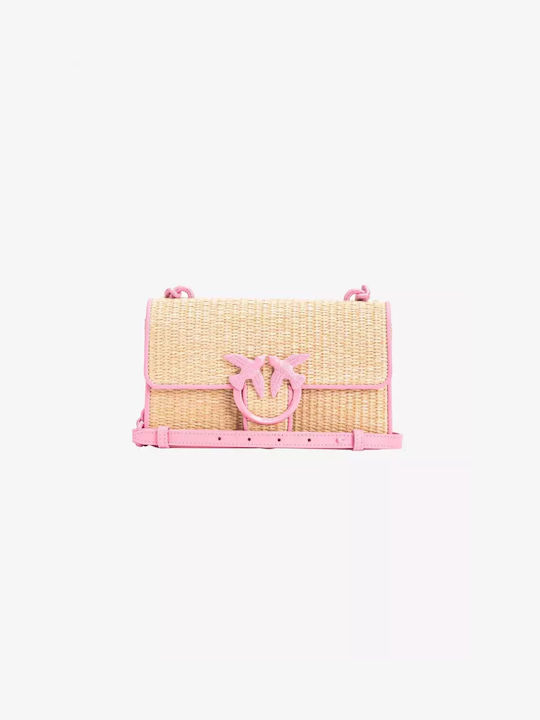 Pinko Love One Damen Tasche Schulter Rosa