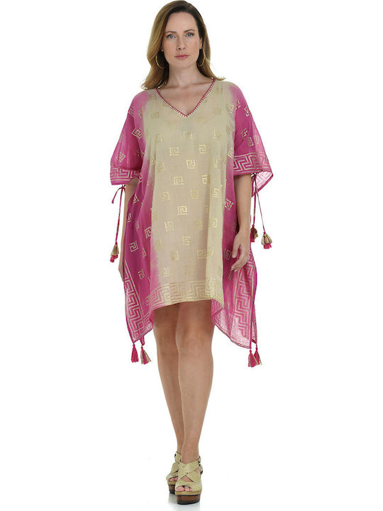 MiandMi Damen Kaftan Strand Fuchs