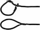 Flamingo Anti Pull Leash Aiden Black 130cm/12mm