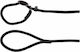 Flamingo Anti Pull Leash Aiden Black 130cm/10mm