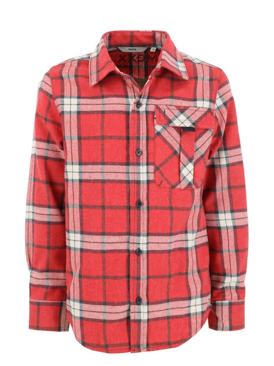 Mexx Kids Checked Shirt Red