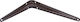 Grot Stainless Steel Shelf Brackets Gray 100x125mm G-140-1001