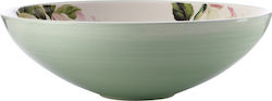 Casa Domani Ceramic Salad Bowl Multicolour