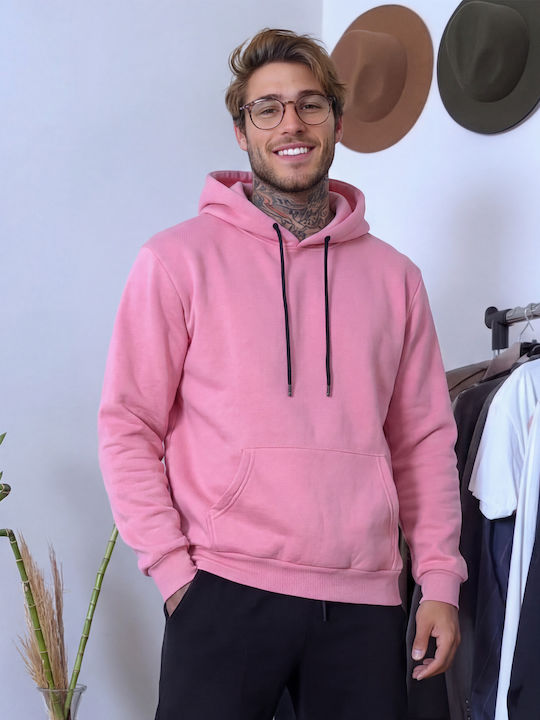 Panda Clothing Sweatshirt mit Kapuze Rosa 1K-PI...