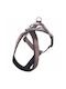 Ham pentru câini Flamingo Norwegian Harness Cross Abbi Taupe S 52-60cm 25mm