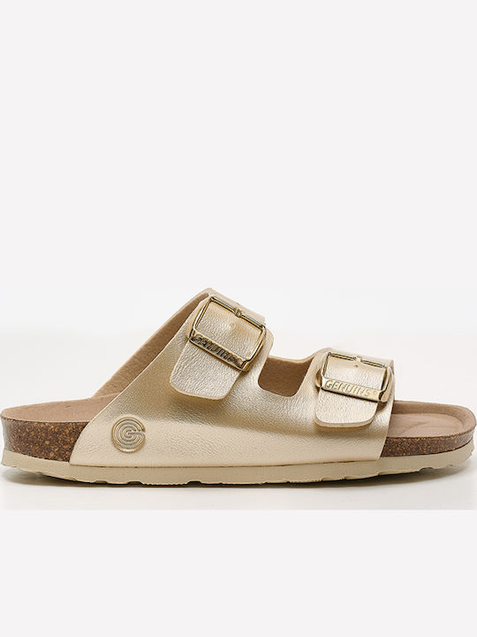Genuins Πέδιλα Παιδικό Ht Χρυσό Gen Hawaii Shiny Gold