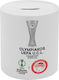 Olympiacos Winner Uefa Europa Conference League Champion 2023/24 Porcelain Money Box