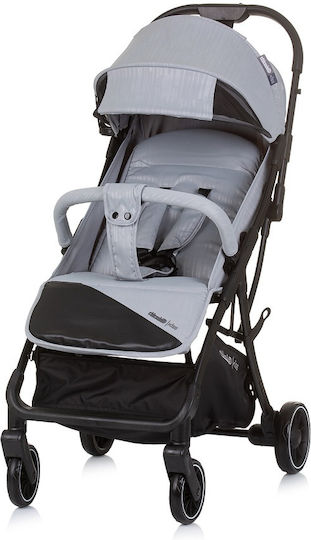 Chipolino Kiss Καρότσι Μωρού Kατάλληλο για Nεογέννητο Ash Grey 6.2kg