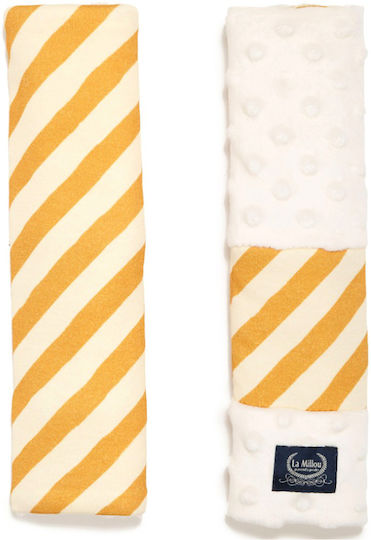 La Millou Ecru Car Seat Belt Pad