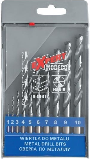 Modeco Burghiu cu Diamant HSS cu Tija Cilindrică pentru Metal 2mm