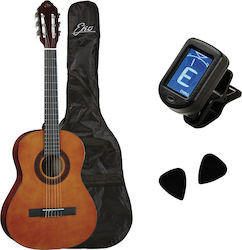 Eko Klassisch Gitarre 3/4 für Kinder Natürlich