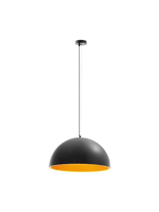 Pendant Chandelier for Socket E27 Black