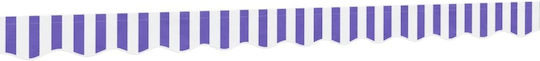 vidaXL Spare curtain Blue with PU Coating 0.2x2.8m