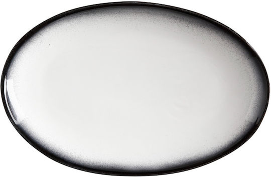 Maxwell & Williams Serving Platter Oval made of Porcelain Gray 25x16cm