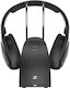Sennheiser RS 120-W Kabellos / Kabelgebunden Über Ohr Kopfhörer mit 20 Stunden Betriebszeit und Quick Charge Schwarz