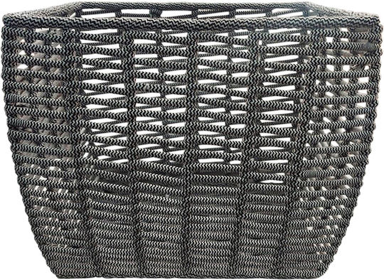 Mod8 Саксия Текстил Черен 55x47x41εκ.