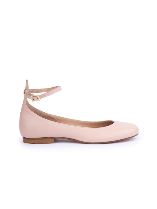 Chevalier Ballerinas with Strap Pink