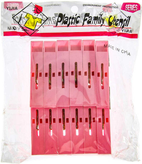 Viosarp Clothespins made of Plastic 12pcs