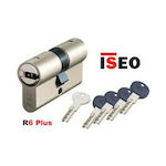 ISEO Lock Cylinder Security 80mm (30-50) with 5 Keys