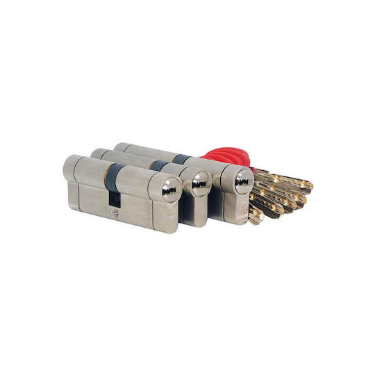 Arte Lock Cylinder Security 100mm (50-50) with 5 Keys