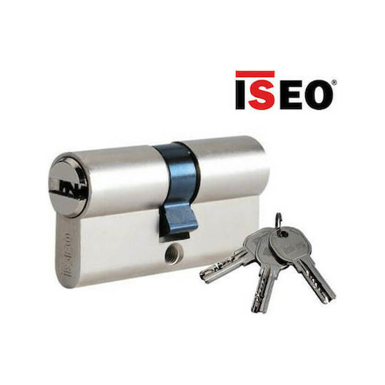 ISEO Κύλινδρος Κλειδαριάς Ασφαλείας 60mm (30-30) με 5 Κλειδιά