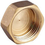 Female Brass Cap 1/2"