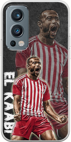 Футболни звезди Ayoub El Kaabi Oneplus Nord 2 5g Гъвкав TPU прозрачен силиконов калъф за мобилен телефон