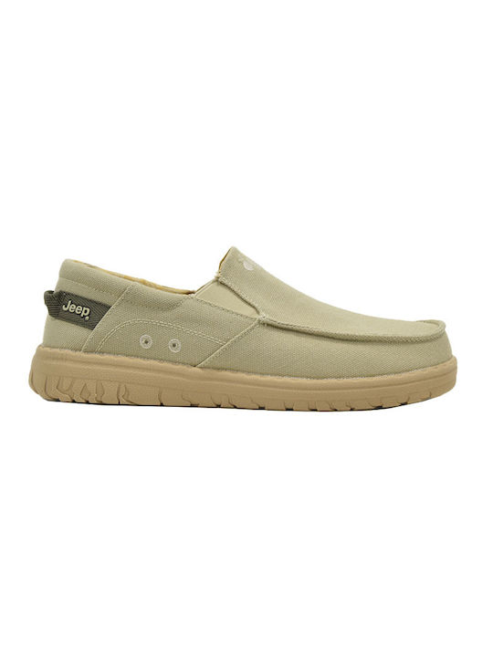 Jeep Footwear Men's Slip-Ons Beige