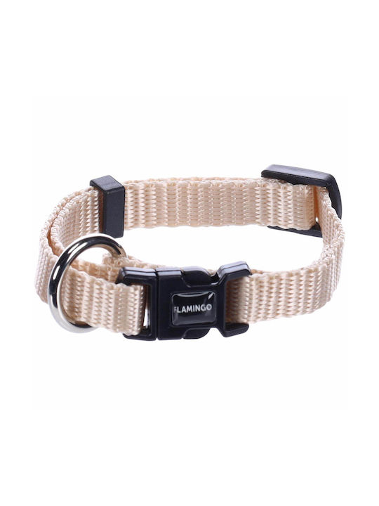 Flamingo Collar Ziggi Beige Xxs 15-25cm 10mm