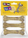 Hau&miau Natürlicher gepresster Knochen 7,5 cm 5 Stück Packung 75 g Packung 96 Packungen Box