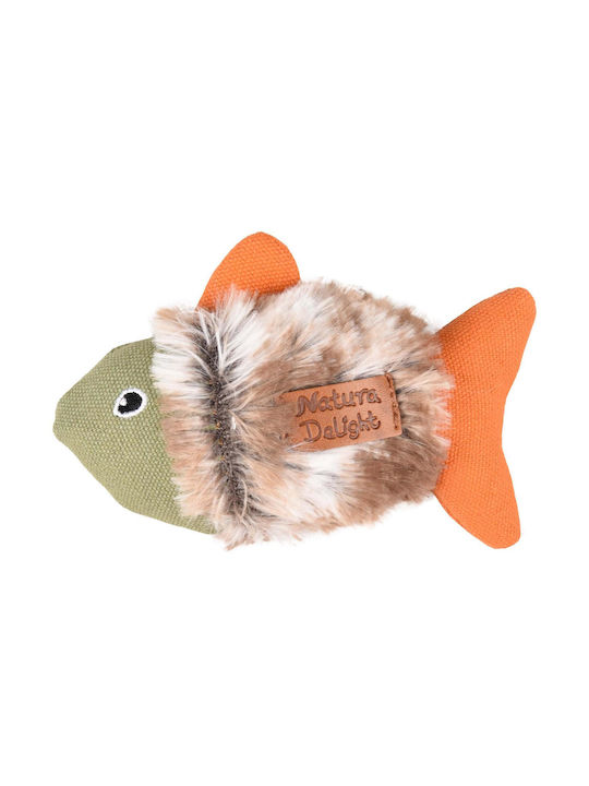Jucărie pentru pisici Flamingo Natura Delight Fish Mix 13cm