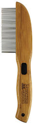 Bamboo Groom Χτένα Ψιλή 77 Περιστρεφόμενες Ακίδες Bamboo Groom Χτένα Ψιλή 77 Περιστρεφόμενες Ακίδες