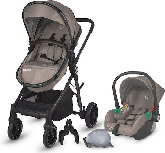 Smart Baby Ago Verstellbar 3 in 1 Baby Kinderwagen Geeignet für Neugeborene Dessert Taupe