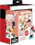 Minnie Mouse Set de mâncare pentru copii din plastic Minnie