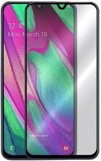 Nuglas 3D Tempered Glass Μαύρο (Galaxy A40)