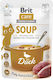 Brit Wet Food for Adult Cats in Pouches with Duck, Chicken and Liver Grain-Free 75gr