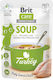 Brit Wet Food for Elderly Cats in Pouch with Turkey Chicken and Liver Grain Free 75gr