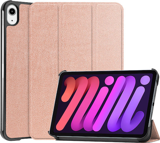 Sonique Flip Cover Ανθεκτική Ροζ Χρυσή (iPad mini 2021 / mini 2024)