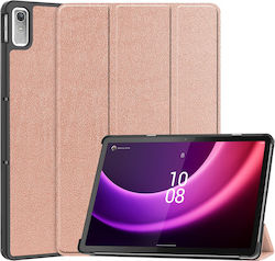 Sonique Flip Cover Ανθεκτική Ροζ Χρυσή (Lenovo ...