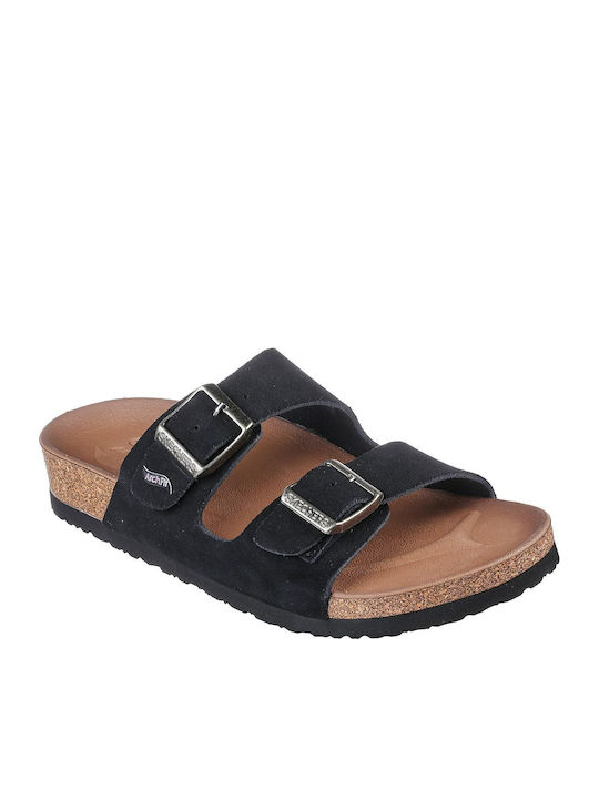 Arch Fit Granola Women's Flat Sandals in Black Color