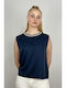 Passager Damen Bluse Blue Navy