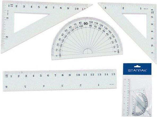 Set geometric Starpak 15 cm, 4 bucăți 174930