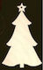 Holz Weihnachtsbaum-2 20cm Basis