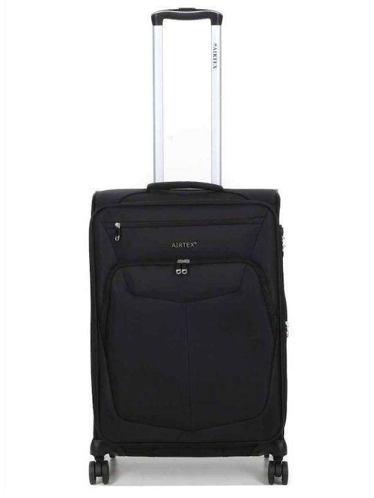 Medium Suitcase 66x44x29 Airtex Waterproof Blac...