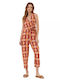 Women's Sleeveless One-piece Suit Henna