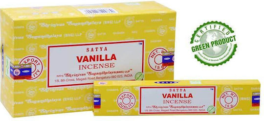 Satya Räucherstäbchen Vanille Duft 15g