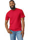 Gildan Ανδρικό Διαφημιστικό T-shirt Κοντομάνικο Red