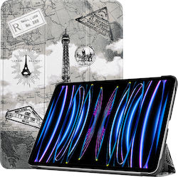 Sonique Flip Cover Piele / Piele artificială Rezistentă Multicolor Apple iPad Pro 11" 2018/2020/2021/2022 (generațiile 1-4)