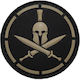 Spartan Flag Σήμα Pvc